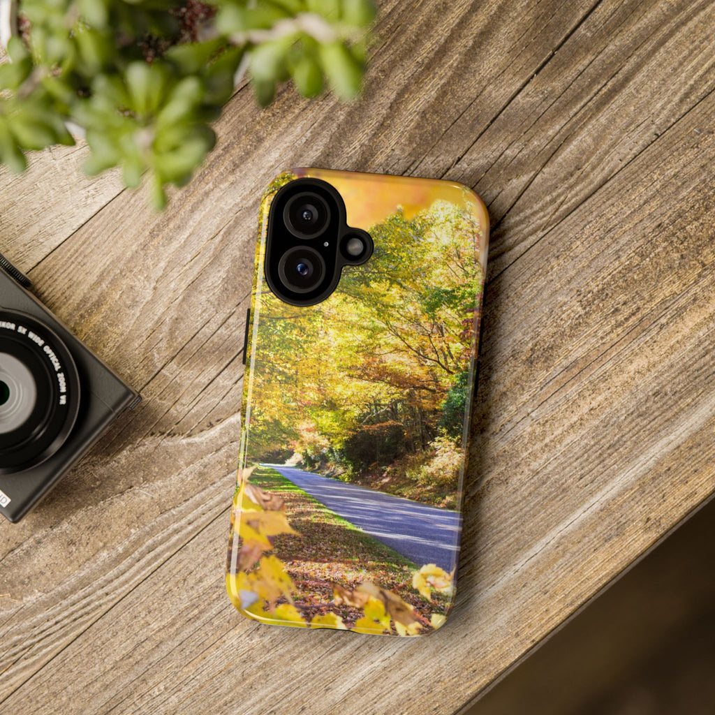 Autumn Landscape Phone Case - Nature Lover Gift, Fall Decor, Eco-Friendly Case, Phone Accessory for Hiking Enthusiasts